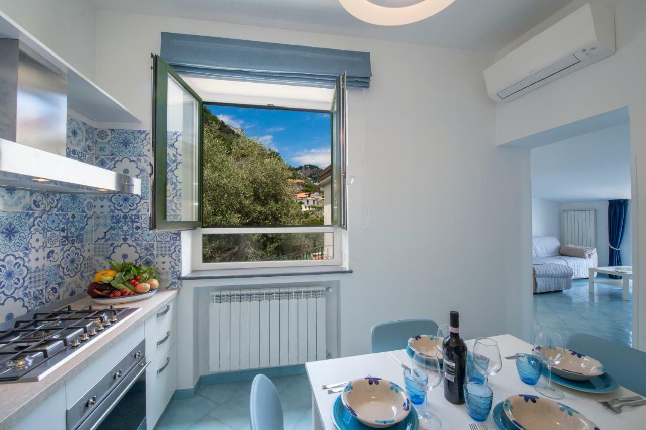 amalfi coast mareblu Apartment Furore Exterior foto