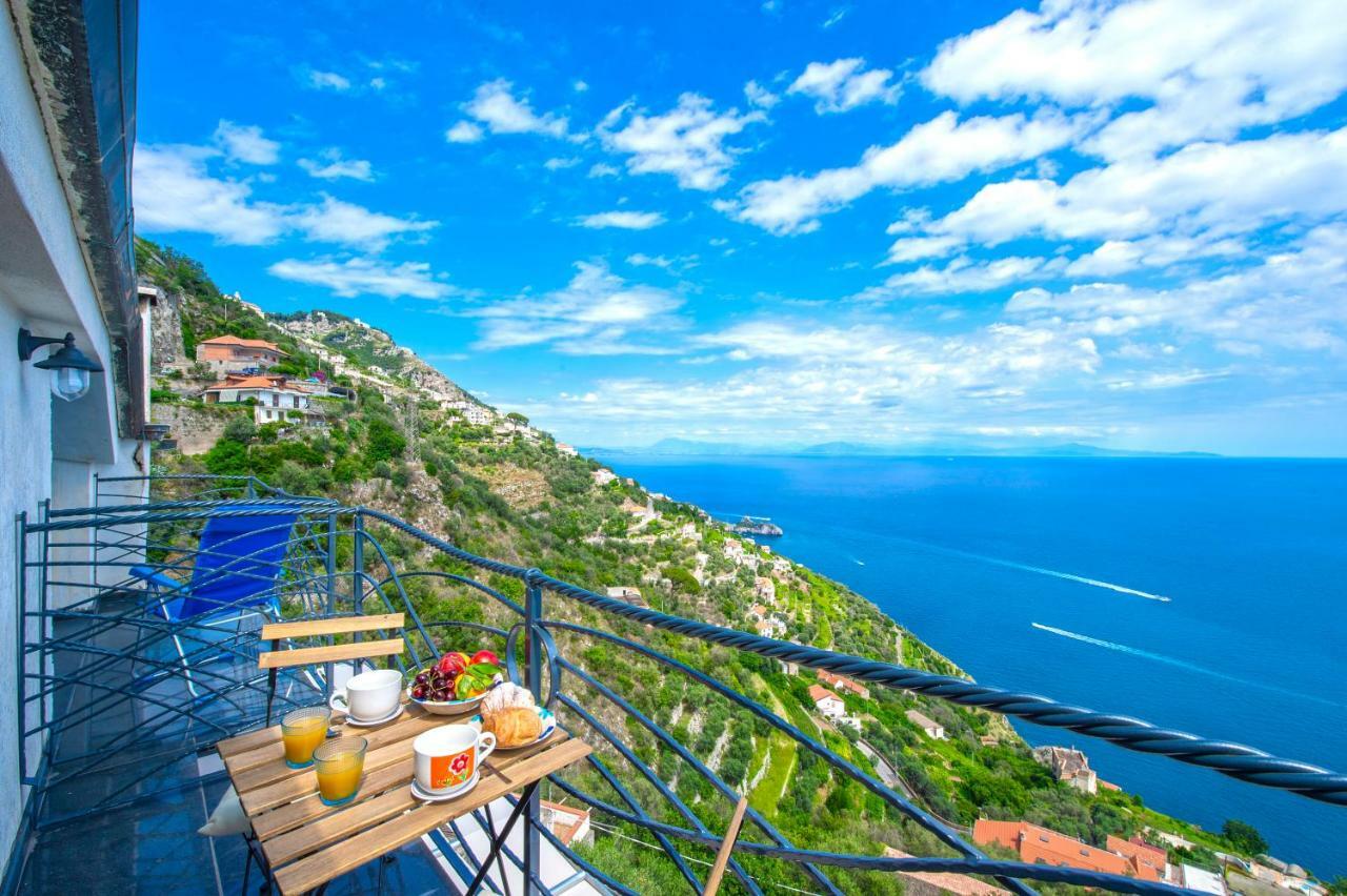 amalfi coast mareblu Apartment Furore Exterior foto